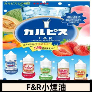 F&R可爾必思乳酸菌煙油 哈密瓜 草莓 芒果 白桃 原味